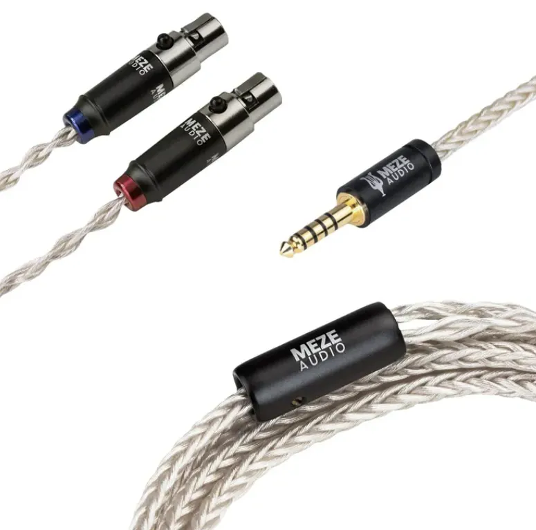 Meze Audio Mini XLR Silver-Plated PCUHD 銅鍍銀耳機線