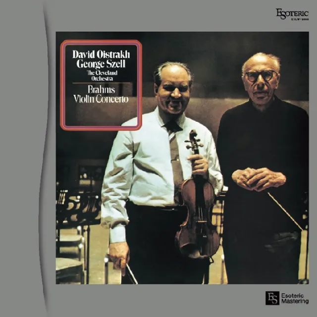 ESOTERIC LP BRAHMS Violin Concerto OISTRAKH