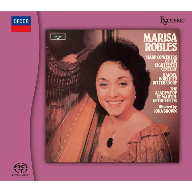 ESOTERIC SACD HANDEL/BOIELDIEU Harp Concertos and Variations ROBLES