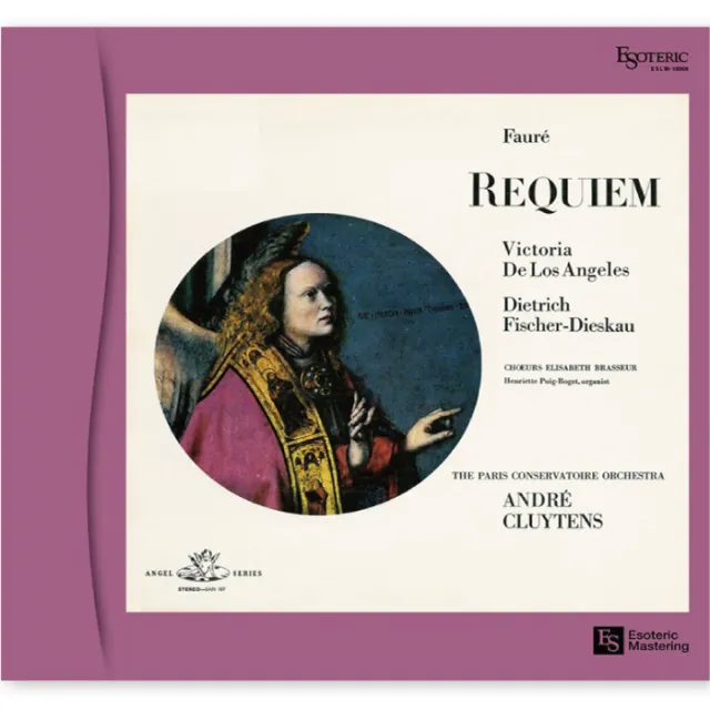 ESOTERIC LP GABRIEL FAURÉ Requiem Cluytens
