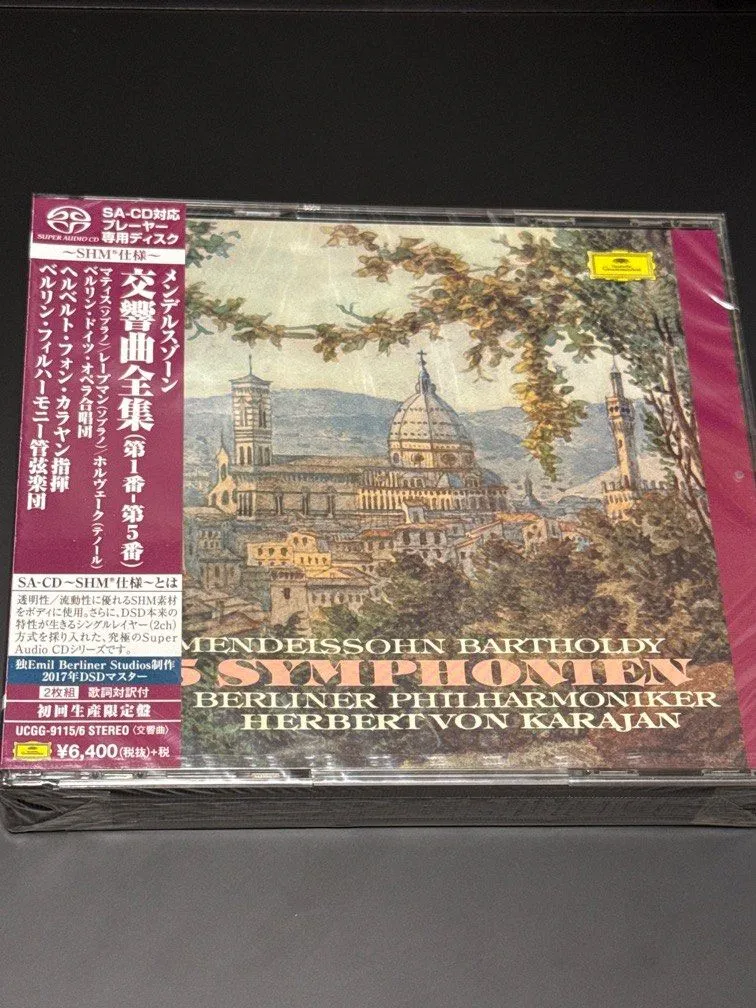Felix Mendelssohn 交響曲全集 2 單層SACD
